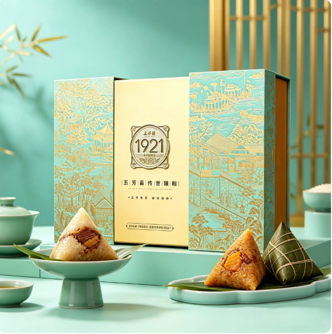 五芳斋 盛世五芳2160粽子高档礼盒，嘉兴特产粽子，郑州五芳斋粽子批发